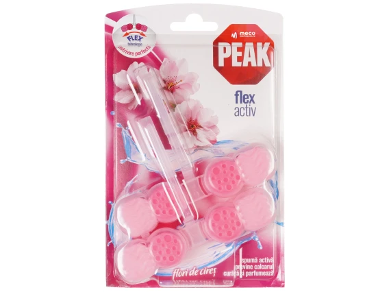 Odorizant Peak WC Flex Activ 2x48g (Flori de cires)