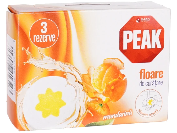 Rezerve Peak Wc Floare de curatare 3x45g (Mandarine)