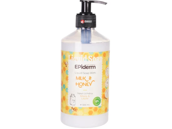 Sapun lichid Epiderm 500ml (Miere&lapte)