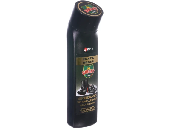 Crema de pantofi lichida Bright negru 75ml