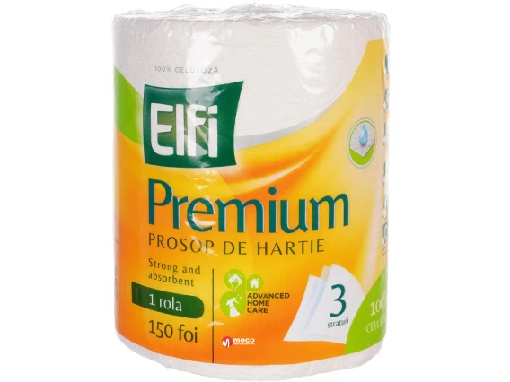 Prosop de bucatarie Elfi 3 straturi 150 foi 20x22cm