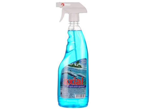 Detergent geamuri Axial cu pulverizator 750ml Ocean