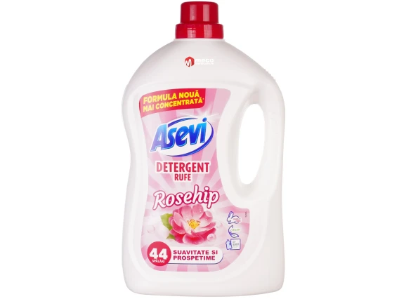 Detergent lichid Asevi Rosehip 2.37 litri 44 spalari