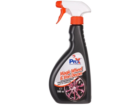 Prox Magic Wheel & Iron Decon solutie pentru decontaminat jante si caroserii 500 ml