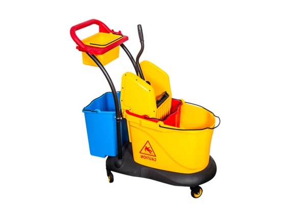 Carucior curatenie profesional  Limpio B46 3 compartimente 35L 15L 4L