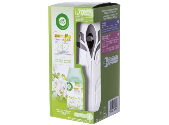 Dispenser odorizant si rezerva AirWick Frezie si Iasomie