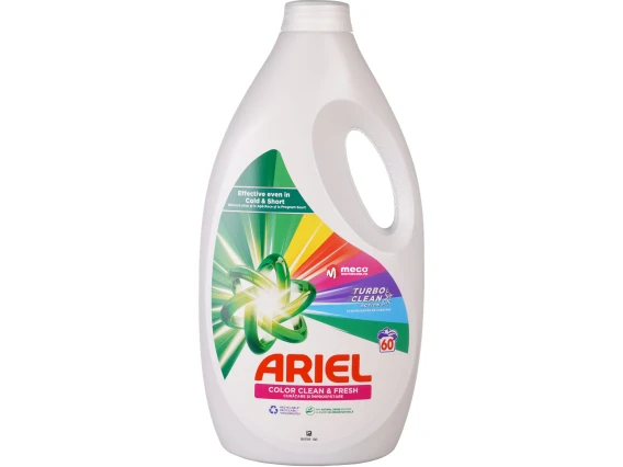 Ariel detergent lichid rufe 3 litri Color Clean & Fresh 