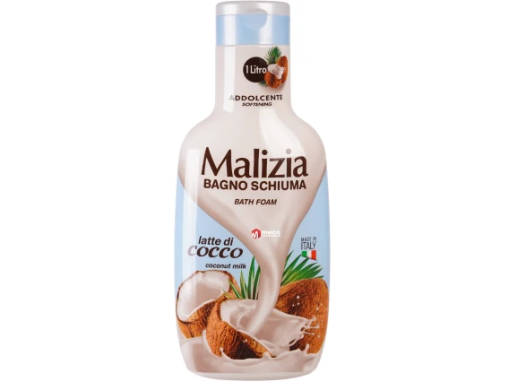Malizia spumant de baie 1 litru (Lapte de cocos)