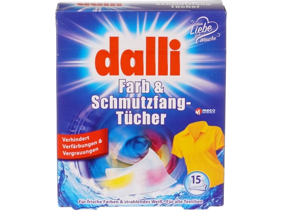 Servetele antitransfer culoare Dalli 15 bucati