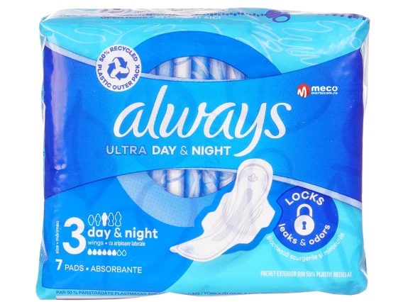 Absorbante de noapte Always Ultra Night 7bucati