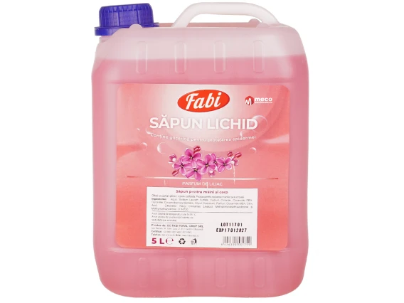 Sapun lichid Fabi 5 litri Liliac
