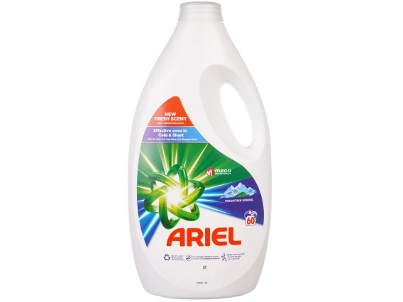 Ariel detergent lichid rufe 3 litri Mountain Spring
