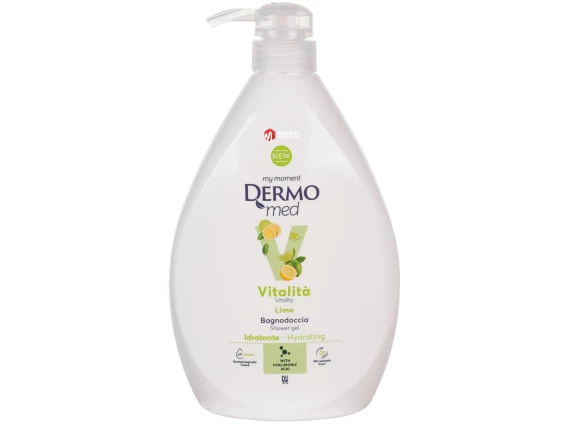 Dermomed  gel de dus 1L (Lime)
