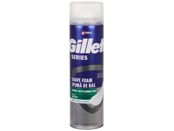 Spuma de ras Gillette Series Sensitive Aloe Vera 250 ml