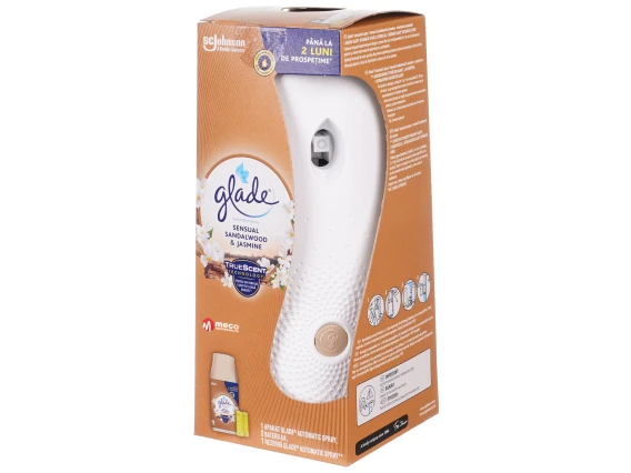 Aparat odorizant Glade ( Sensual Sandalwood&Jasmine)