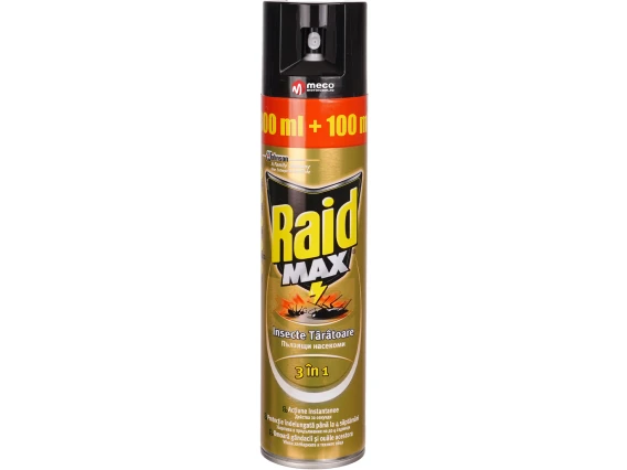 Insecticid insecte taratoare 3in1 Raid Max 400ml