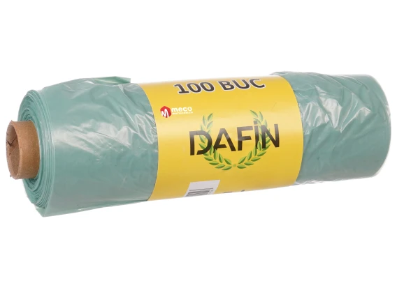 Sacose biodegradabile pe rola Dafin 5kg 100buc/set