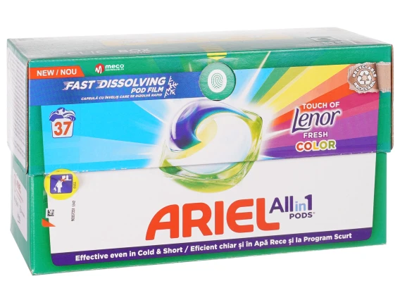 Detergent  Ariel All in 1 capsule 37 bucati Lenor Touch