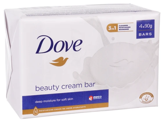 Sapun solid Dove Beauty Cream Bar Soft Skin 4x90g