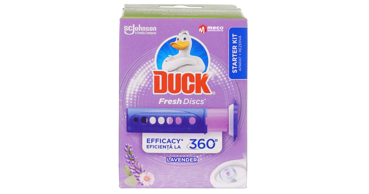 Odorizant Wc Duck Fresh Discs Ml Lavanda Mertecom Ro