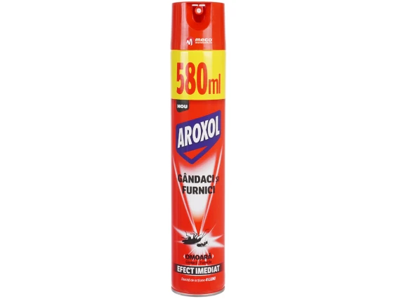 Insecticid spray gandaci si furnici Aroxol 580ml