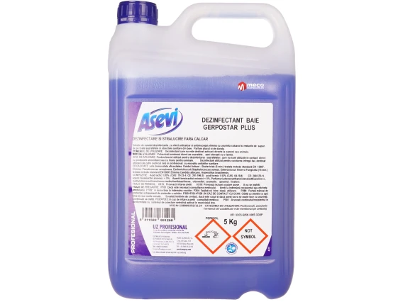 Dezinfectant pentru baie Asevi Gerpostar Plus 5 litri