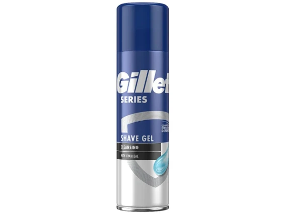 Gillette gel de ras cu carbune 200ml