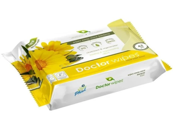 Hartie igienica umeda Doctor Wipes 42 bucati