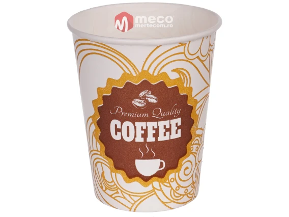 Pahare carton unica folosinta 7 oz Coffee