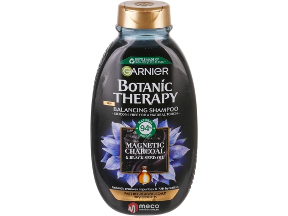 Sampon Garnier Botanic Therapy 200ml Magnetic Charcoal&Black Seed Oil