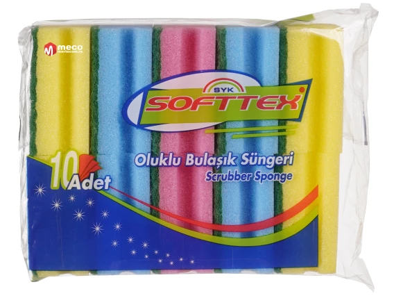 Bureti vase cu canelura Softtex 10bucati