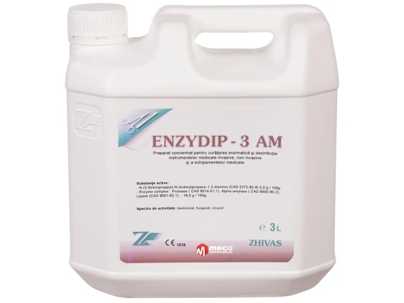 Detergent dezinfectant triplu enzimatic pentru instrumentar Enzydip -3 AM 3 litri