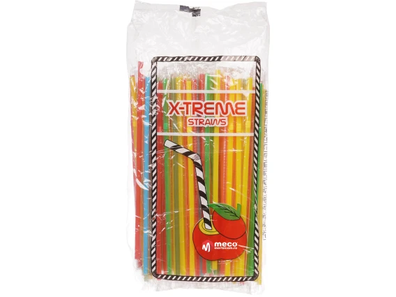 Paie flexibile colorate ambalate individual 100bucati