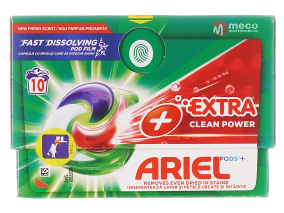 Detergent capsule Ariel Extra Clean Power 10 buc