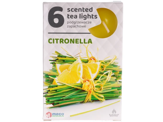 Lumanari pastila Citronella 6buc