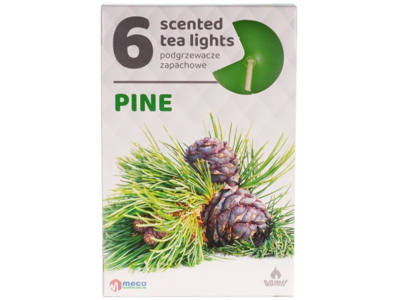 Lumanari pastila Pine 6buc