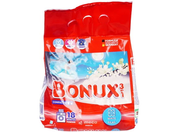Detergent automat rufe Bonux 1.17kg White Liliac