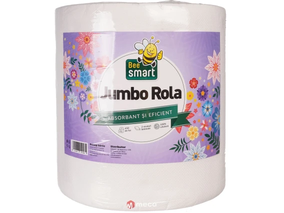Prosop hartie BeeSmart Jumbo 2straturi 450foi