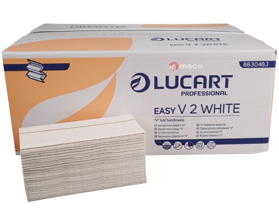 Prosoape pliate in V Lucart Professional 863048