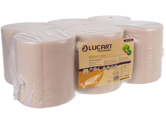 Prosoape hartie Lucart Econatural 19 CF 100 metri 861133J