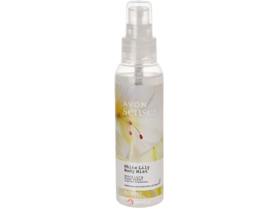 Spray parfumat pentru corp Avon 100ml (White Lily & Musk)