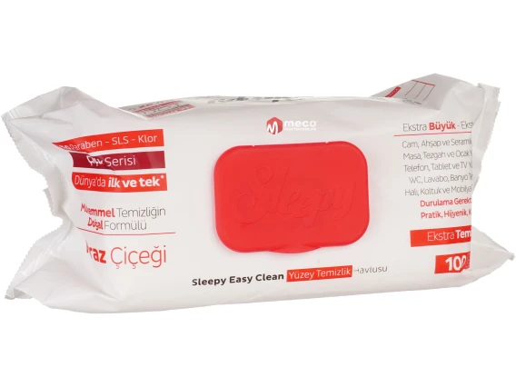 Servetele umede multisuprafete Sleepy Cherry Blossom 100 bucati