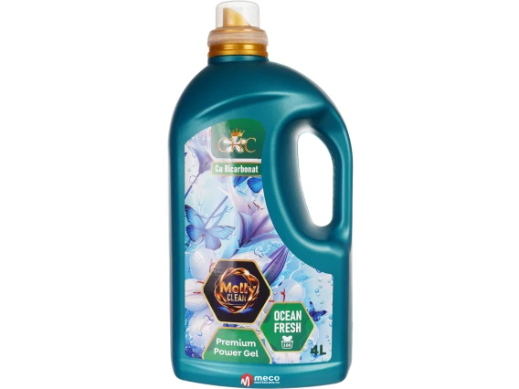 Detergent lichid rufe Chic Premium Ocean Fresh cu bicarbonat 4 litri