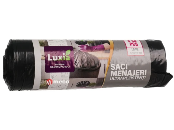 Saci menajeri 120 L 10 buc ultrarezistenti Luxia